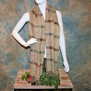Soft Brown and cream muffler
